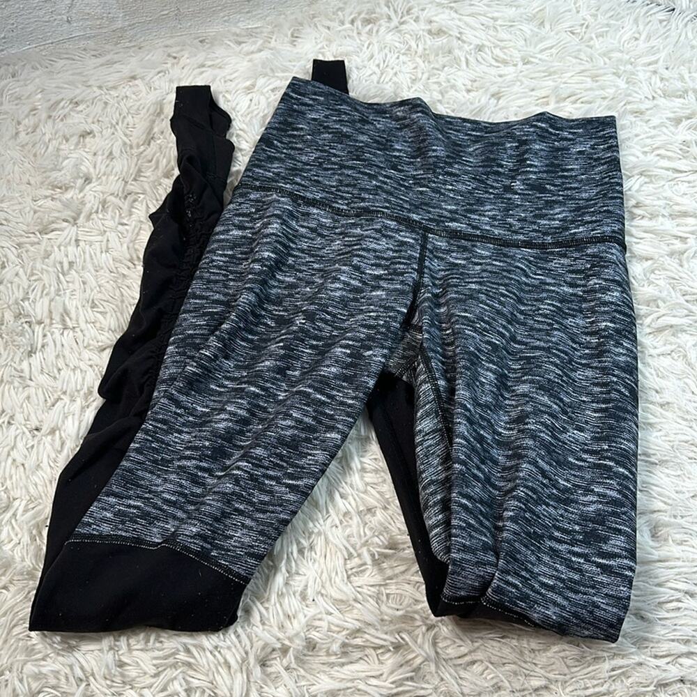 Lululemon Wunder Under Pant *Stirrup Dramatic Static White Black